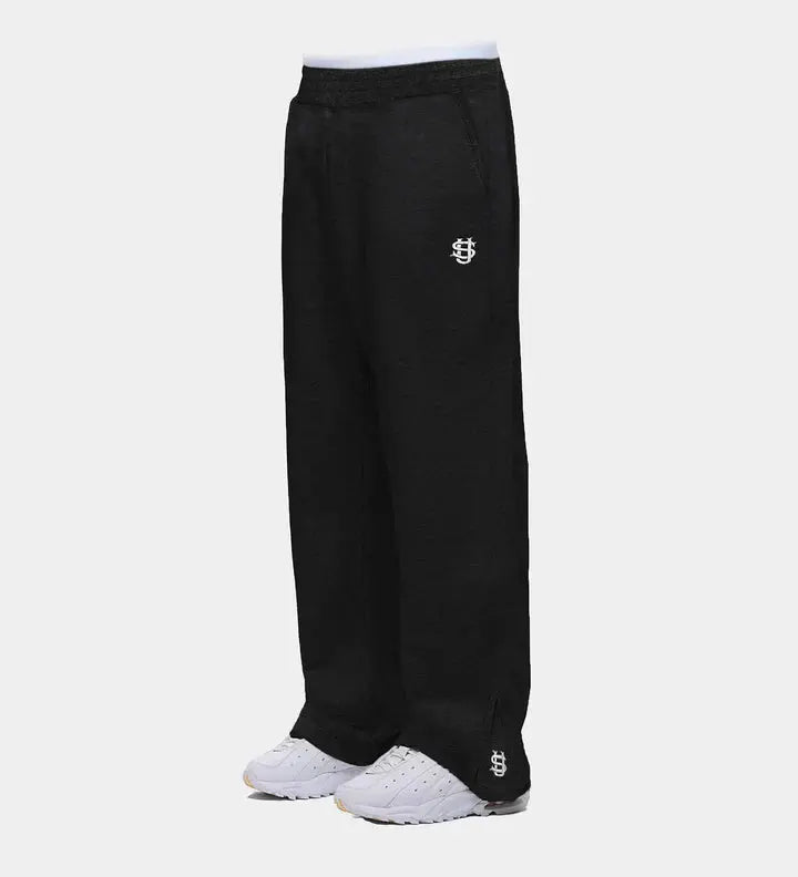 Setamoda Flare Joggers Black – streetwear flare fit UK