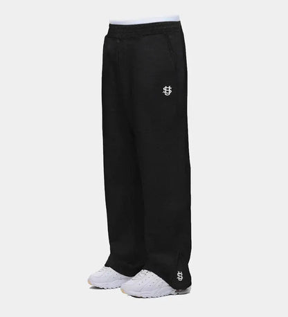Setamoda Flare Joggers Black – streetwear flare fit UK